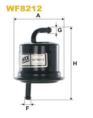 WIX FILTERS Топливный фильтр WF8212